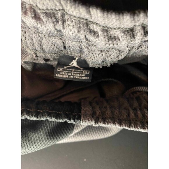 Nike Air Jordan Gray Black Basketball Shorts Mens S 231807-002 - Picture 3 of 7